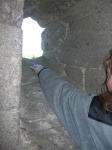 Thick walls in Gallarus Oratory.jpg